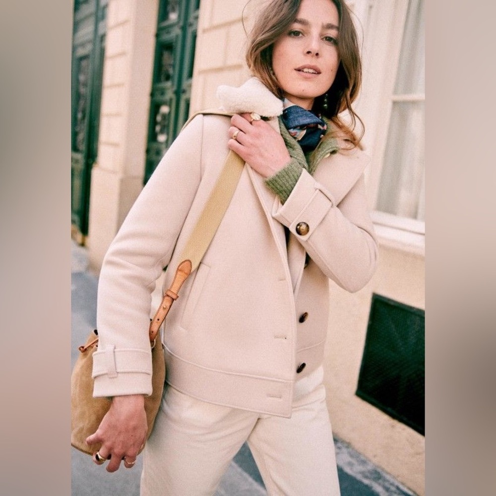 Sezane Hamptons Coat 2/34 EUC